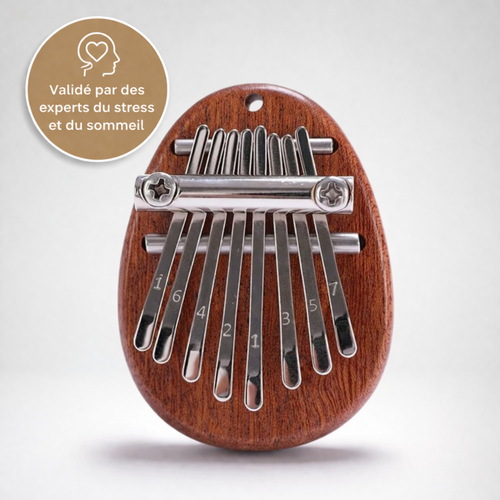 Velora Kalimba™ | Parfait pour les routines du soir, les pauses ou quand votre esprit s’emballe