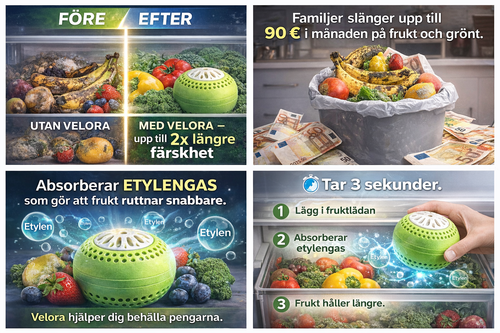 Velora Produce Saver – Hält Obst und Gemüse länger frisch