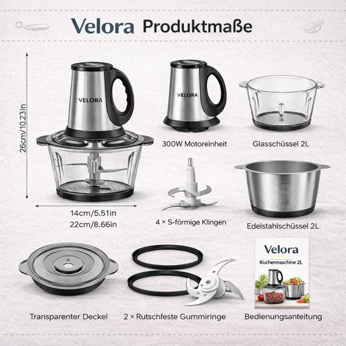 Velora – Perfekt für Babybrei & Familienessen