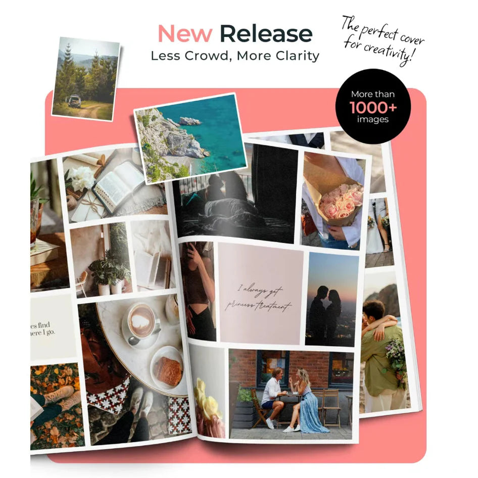 Vision Board Book Magazines with 1000+ Images
