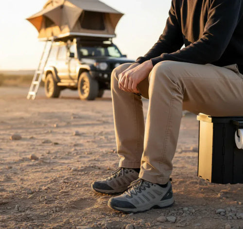 Velora™ Faltbare Campingtoilette.