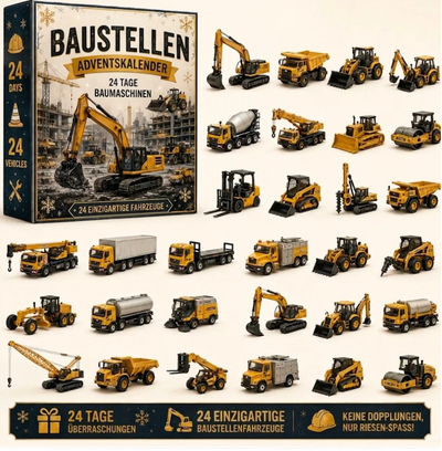 🎄 24-Tage Fahrzeug Adventskalender™ Limitierte Auflage