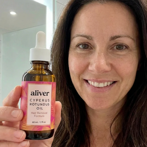 Olio Depilatorio – Specifico per peli da PCOS, per una pelle naturalmente liscia