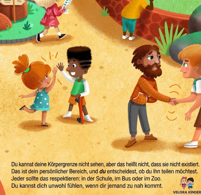 Hände weg! Regeln für die Sicherheit des Körpers