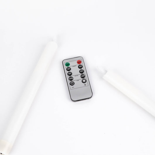 Fernbedienung von Velora Flamme mit Dimmer, Lichtmodi und Timer