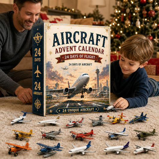 Flugzeug Adventskalender 2026 | 24 verschiedene Modellflugzeuge