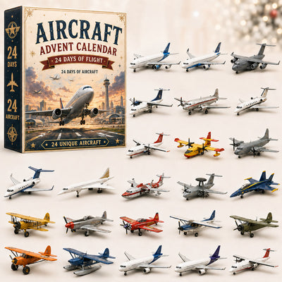 Flugzeug Adventskalender 2026 | 24 verschiedene Modellflugzeuge