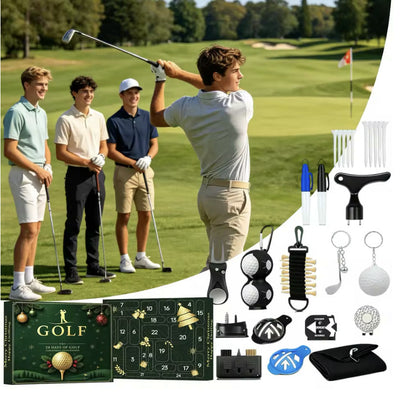Golf Adventskalender 2026 | 24 Türchen, 24 Dinge, die er wirklich benutzt