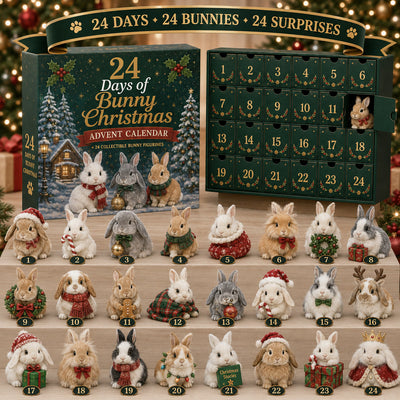 Hasen Adventskalender 2026 | 24 verschiedene Hasen-Figuren