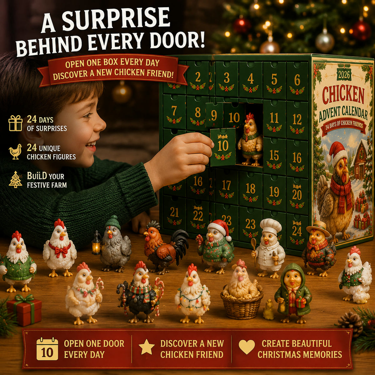 Der Schokoladenkalender ist