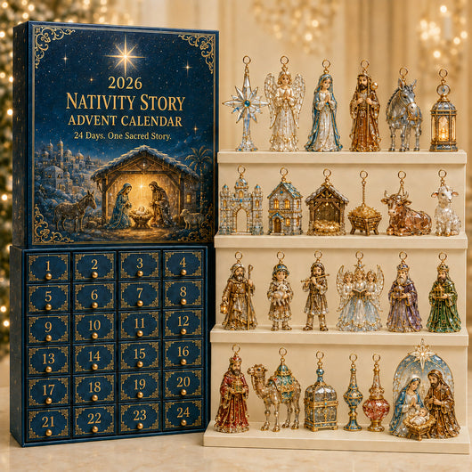 Krippe Adventskalender 2026 | 24 Figuren aus der Weihnachtsgeschichte